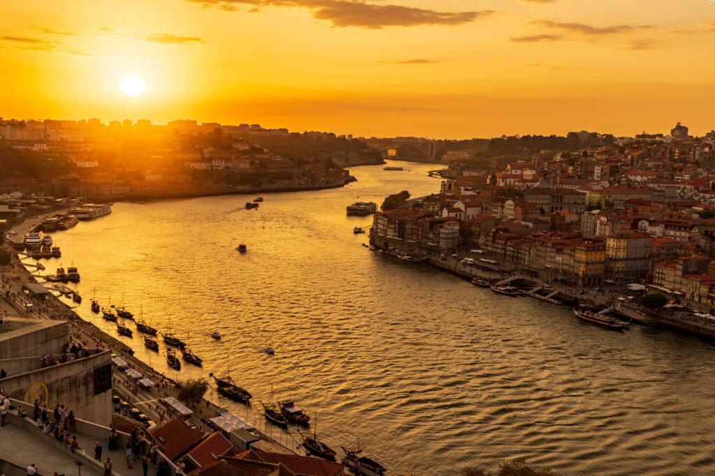 A river in Porto
