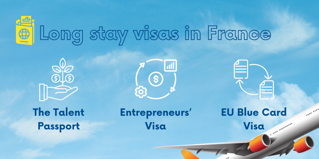 3 French visas for a digital nomad