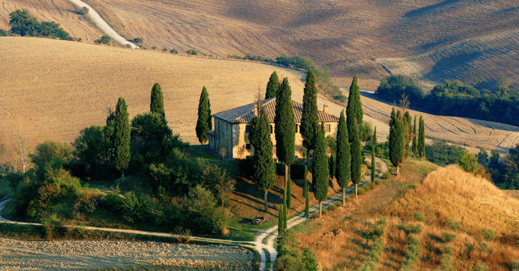 retire in tuscany
